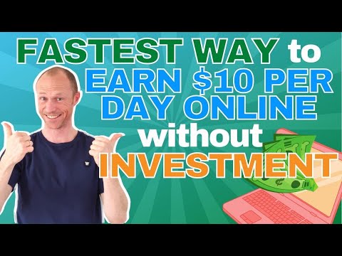 Fastest Way to Earn $10 per Day Online Without Investment (REALISTIC Method)