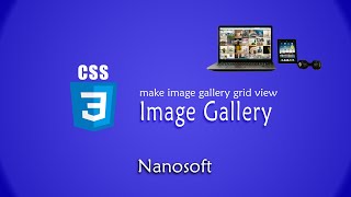 Learn CSS3 in Urdu _ How to make grid view image gallery _ Lecture #30 _ Nanosoft screenshot 5