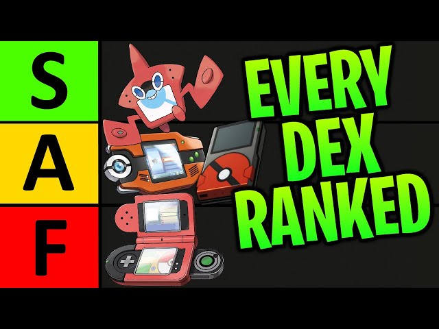 Every Pokédex Ranked 