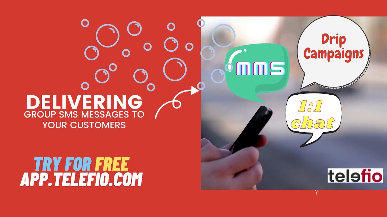 Try for FREE - Telefio Group SMS Service