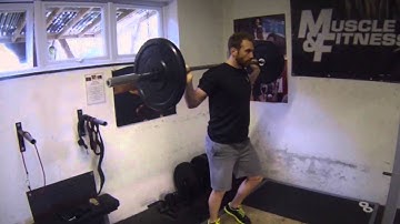 Barbell Lunges
