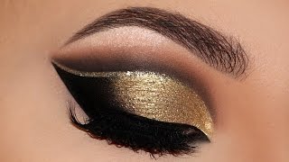 ⭐ Cut Crease Glam New Years 2016 | Party Makeup Tutorial | Melissa Samways ⭐ ⭐ Cut Crease Glam New Years 2016 | Party Makeup Tutorial | Melissa Samways ⭐