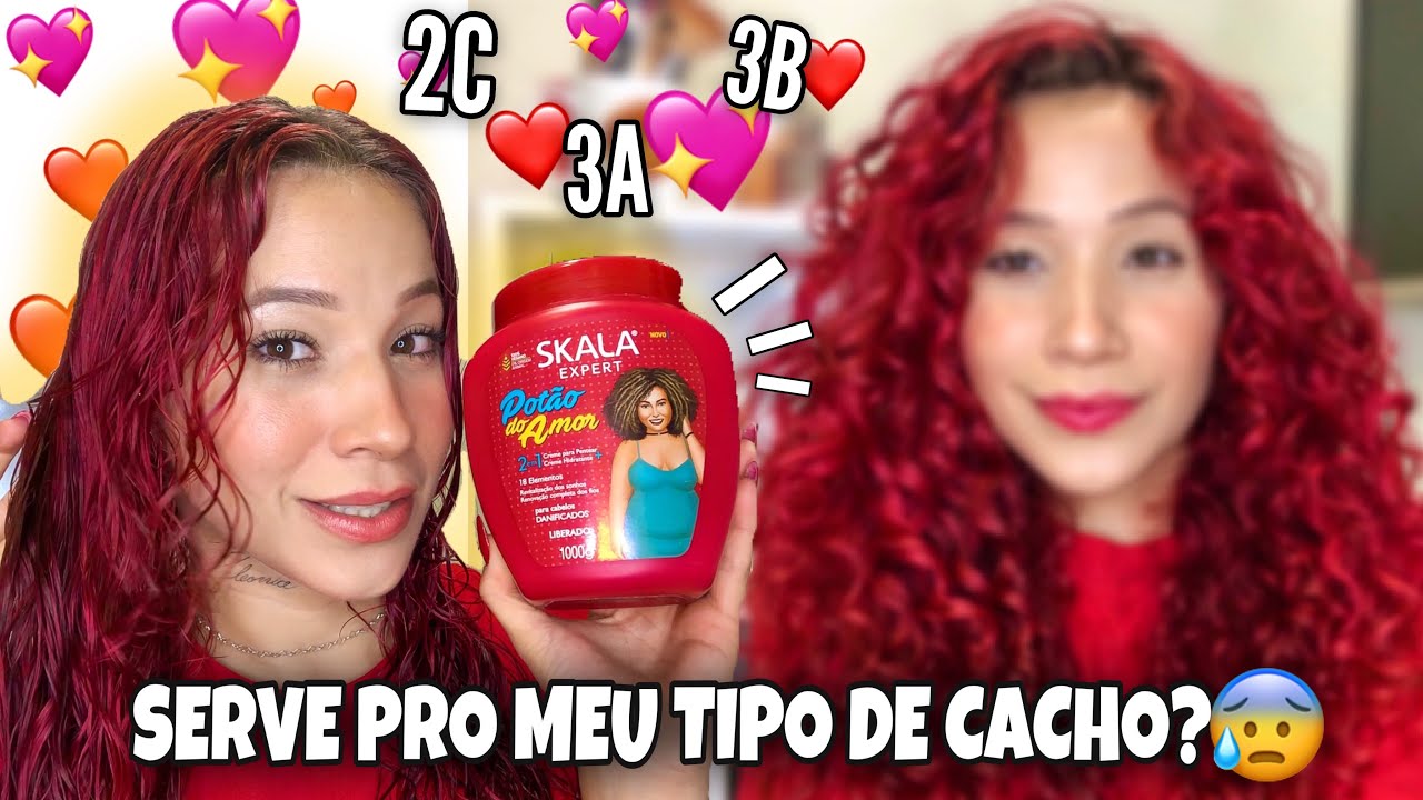 POTÃO DO AMOR #SKALA♥️ EM CACHOS 2c/3a/3b✨