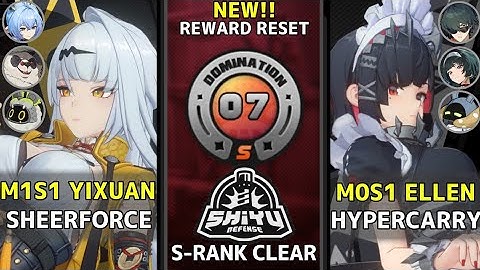 M1S1 Yixuan & M0S1 Ellen Team! | NEW Shiyu Defense 7 | ZZZ v2.3