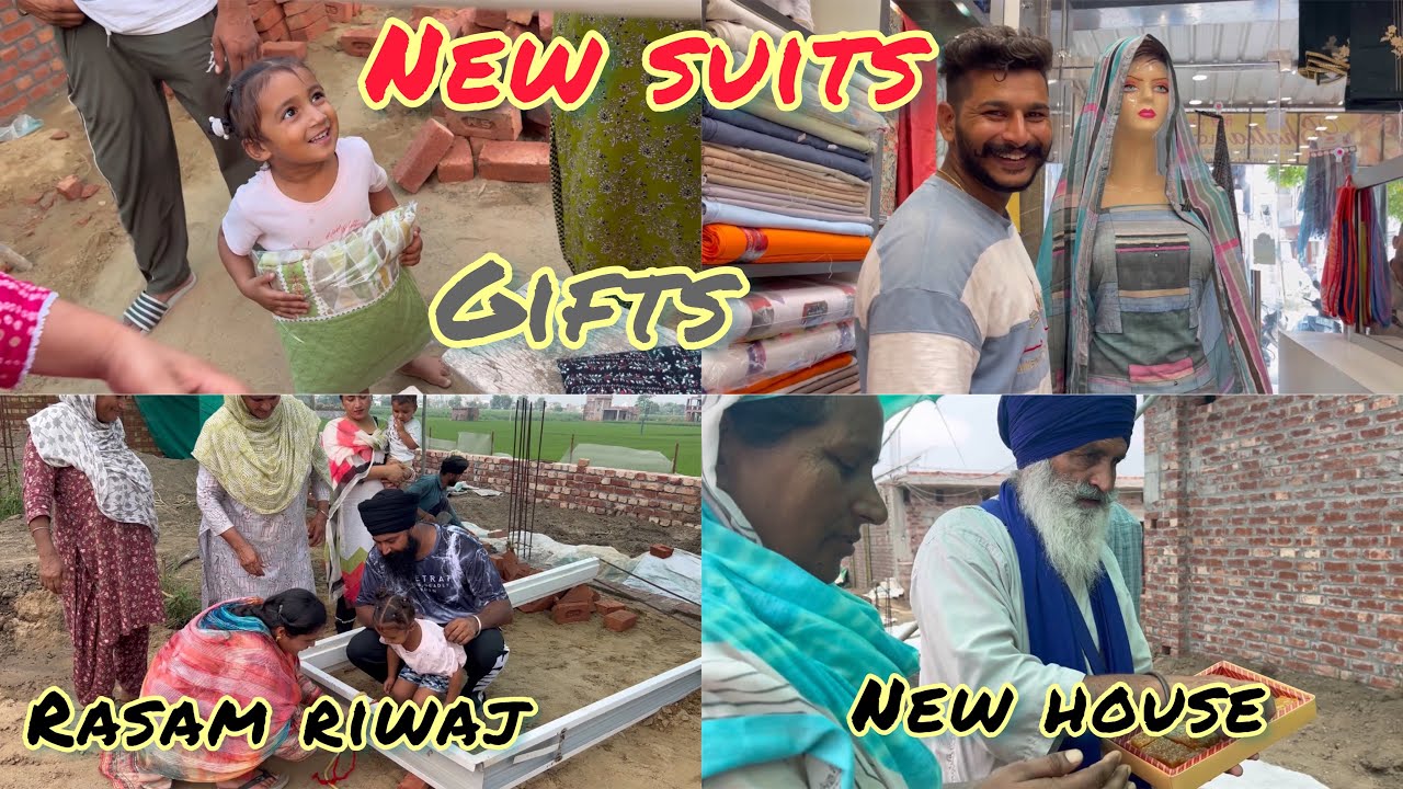 Preeto nu mil gye suit, nwe ghar 🏠 di shuruat hon te