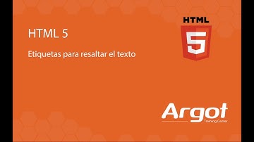 Tutorial de HTML 5: Etiquetas para resaltar el texto.