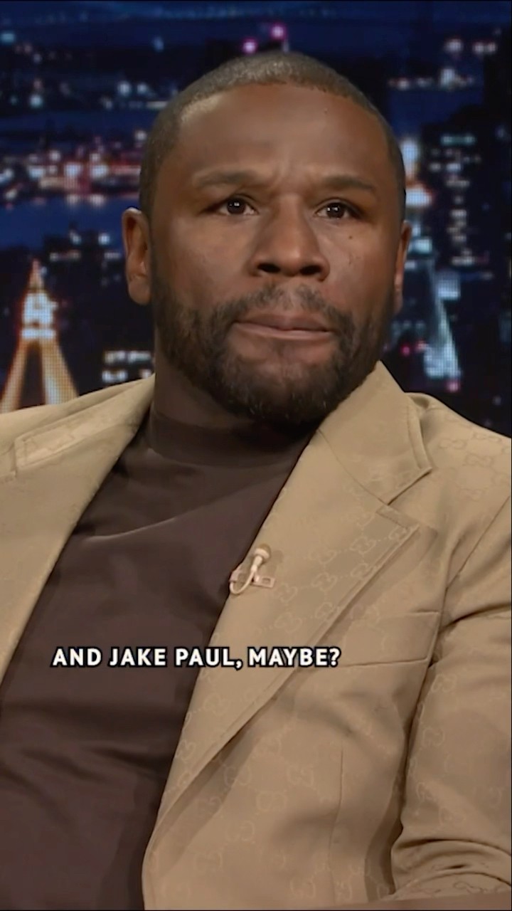 #FloydMayweather has some thoughts on fighting #JakePaul and #LoganPaul ? #FallonTonight