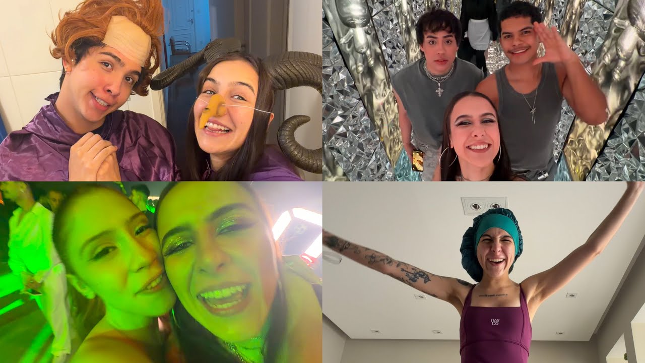 aniversário da Liz Macedo, halloween e saindo com o Rafa.. VLOG
