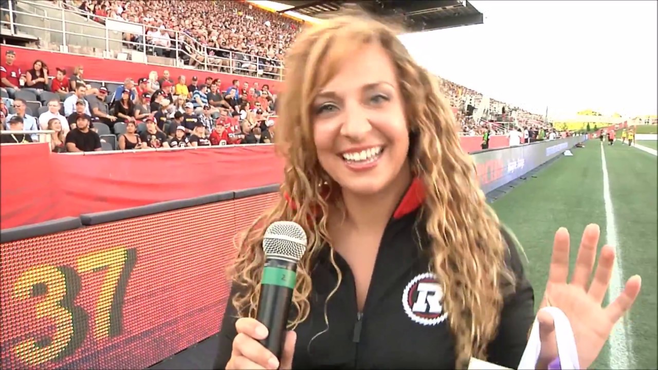 Sharena Campo - Ottawa REDBLACKS Host