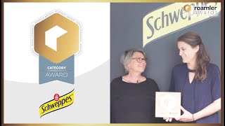 The "Beverage" Category Award goes to Schweppes!