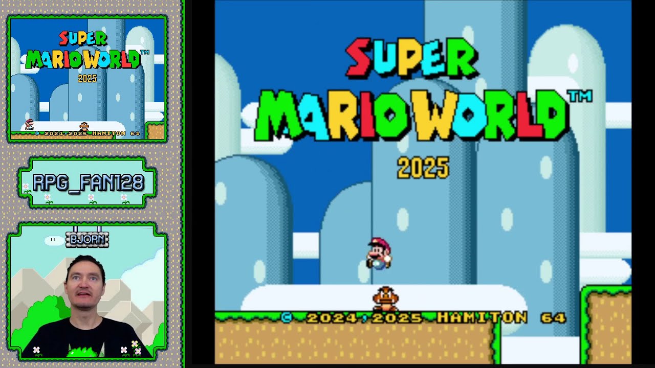 Super Mario World 2025 - SMW ROM Hack by Hamilton64 Highlights - YouTube