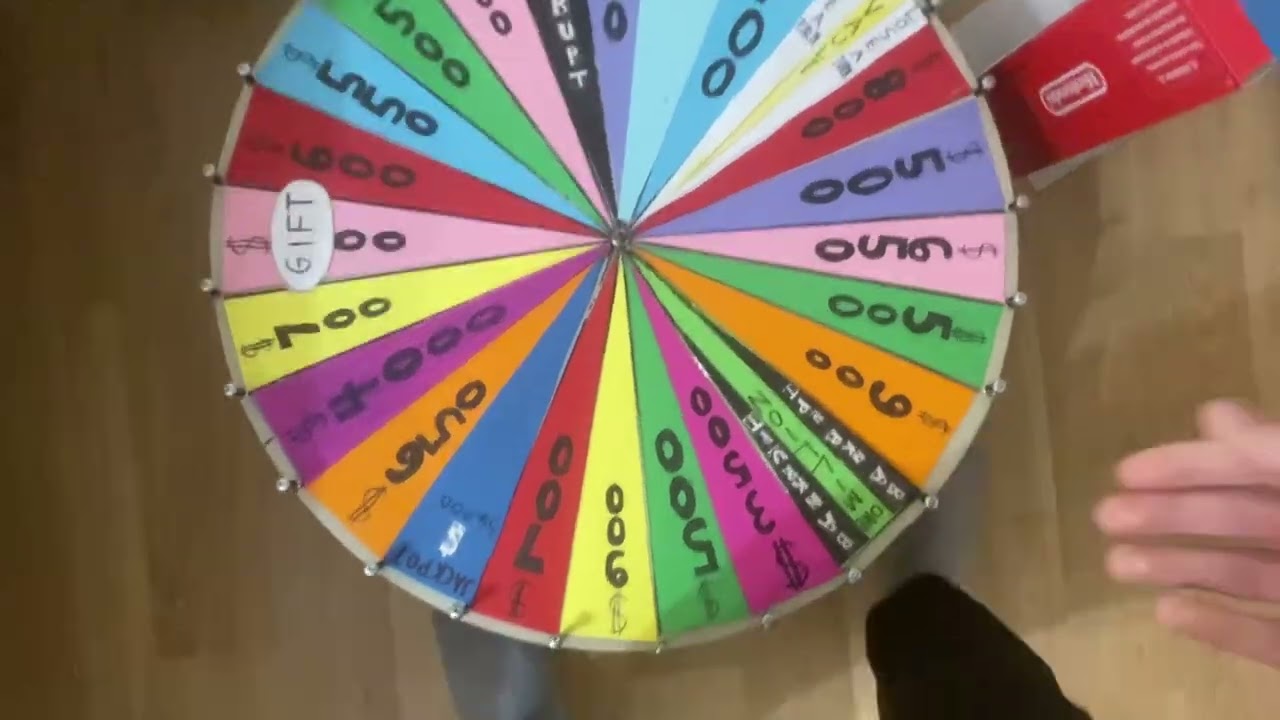 My Homemade Wheel Of Fortune Wedge Project #2 (REUPLOADED)