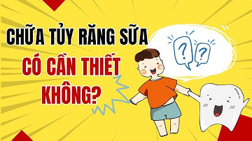 Chữa tuỷ răng sữa có cần thiết không | Dr Hai Anh Vu