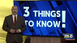 3 things to know this morning - August 31, 2023