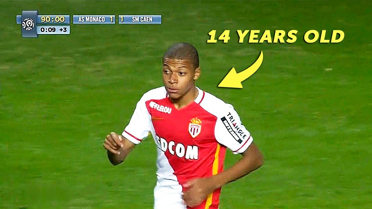 14 year old Kylian Mbappe was INSANE