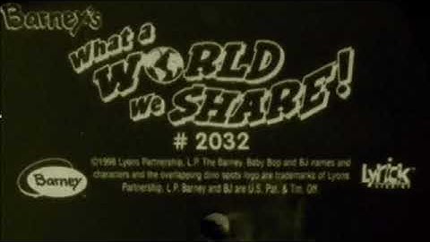 For August 8, 2000 - For Fantastic For Screener Of What A World We Share (Found!!!)