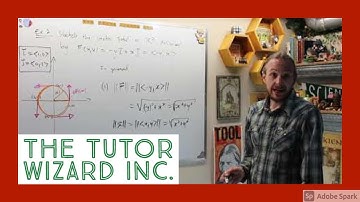 Multivariable Calculus 3.1.1 - Vector Fields