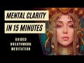 Mental clarity reset guided breathwork meditation for relaxation and stress relief with white noise