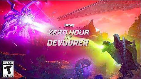 What does The DEVOURER Monster actually do in Fortnite ZERO HOUR Event (Chapter 6 Finale BACKSTAGE)