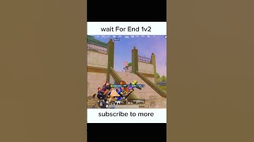 wait For End 1v2 #bgmi #pubgmobile #pubg #shortvideo #ytshorts