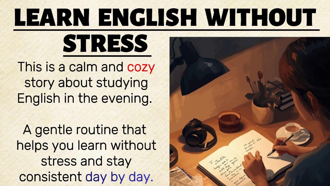Studying English in the Evening | A Calm and Effective Routine
