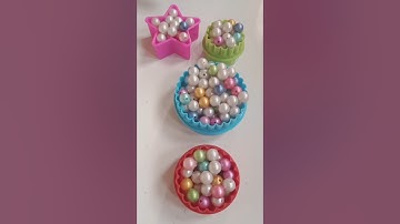 pearls Reverse cookie cutters star and flowerset|effect video SatisfyingAsmr moti Reverse|cookie set