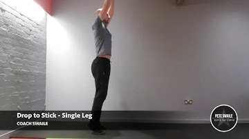 Drop to Stick Split Squat