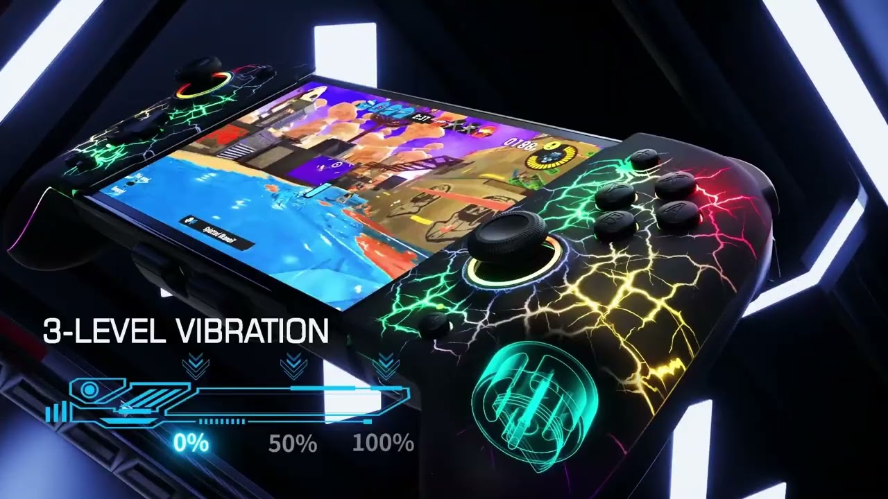 BEBONCOOL Joy-cons for Nintendo Switch/OLED with Adjustable Turbo, RGB