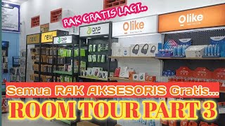 Tambah RAK GRATIS lagi Dari Merek DAP || ROOM TOUR KONTER PART3