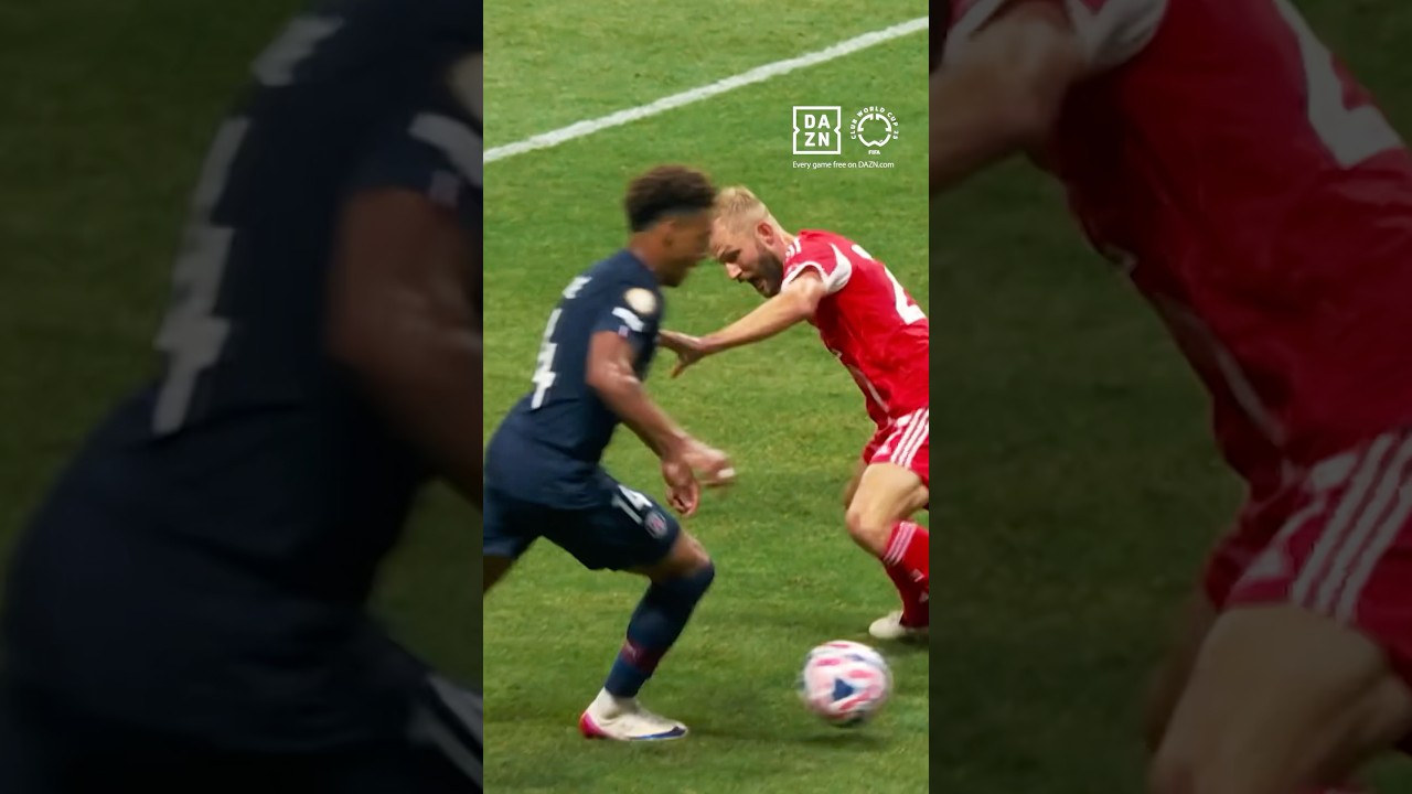 Skills 🆚 Bayern #football #skills #FIFACWC I Free on @DAZN