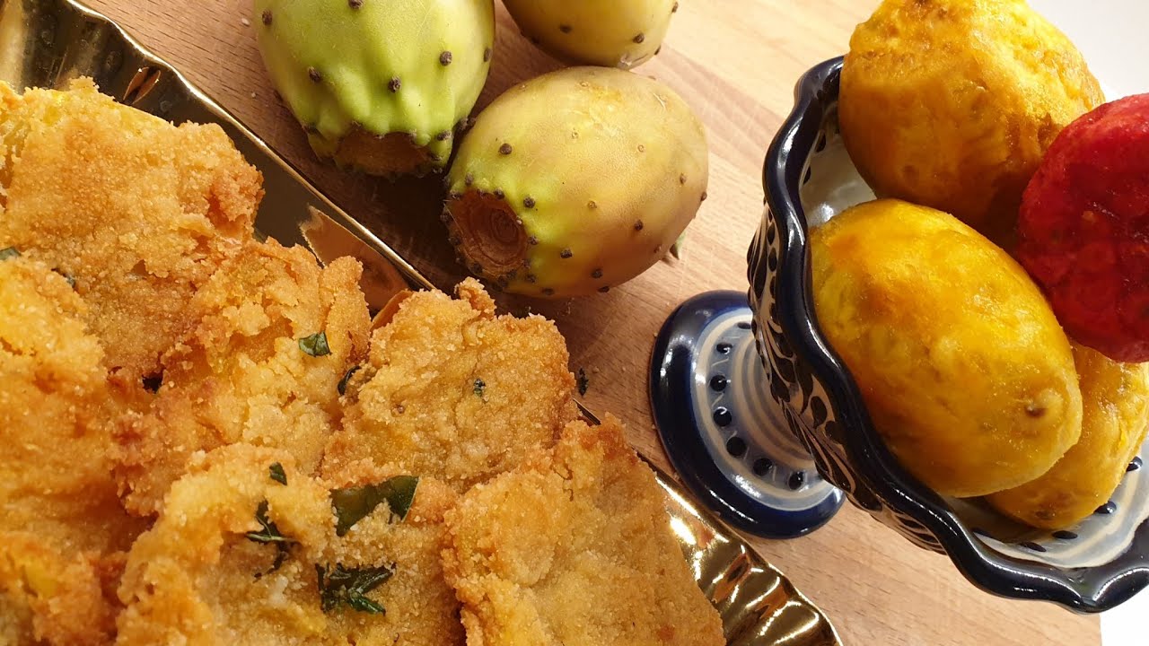 Cotolette Favolose con le bucce dei FICHI D'INDIA:non buttate le bucce ma realizzate dolcezze