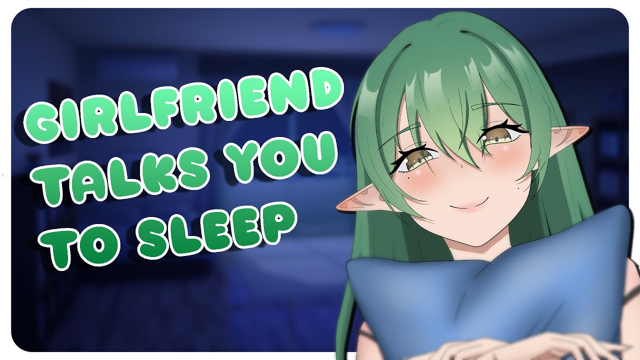 Girlfriend Talks You to Sleep [F4A] [ASMR] [Improv] [SleepAid] [3D Audio] [White Noise]