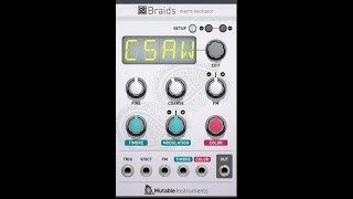 Softube Modular The Tutorials Part 15 Braids waves 1 31 TLR