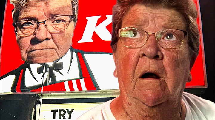 KFC PRANK ON GRANDMA!