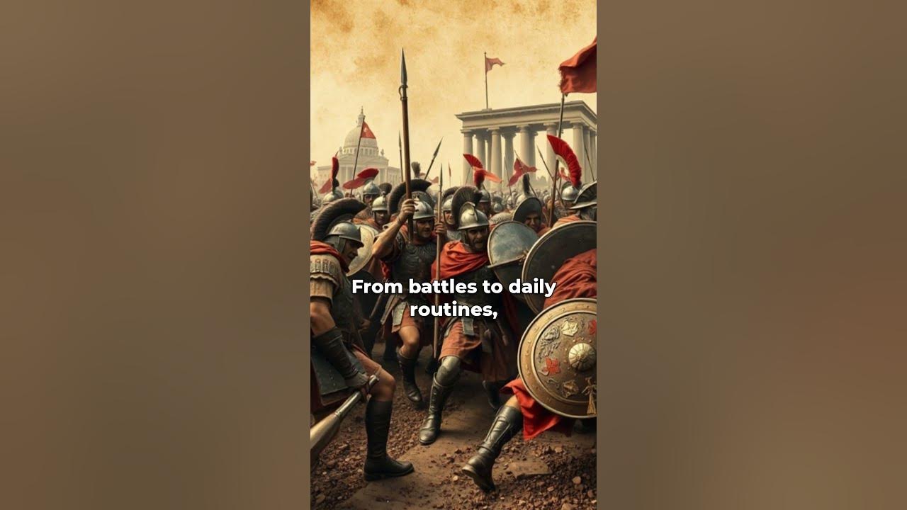 “The secret of the strength of the Roman army the invincible soldiers