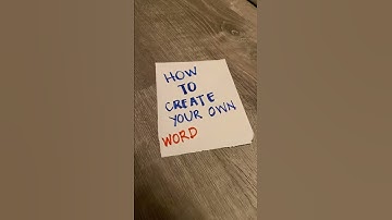 DIY Word Bingo Cards