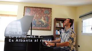 Luis Eduardo Aute - Albanta - Versión piano de Jesús Acebedo (con letra)