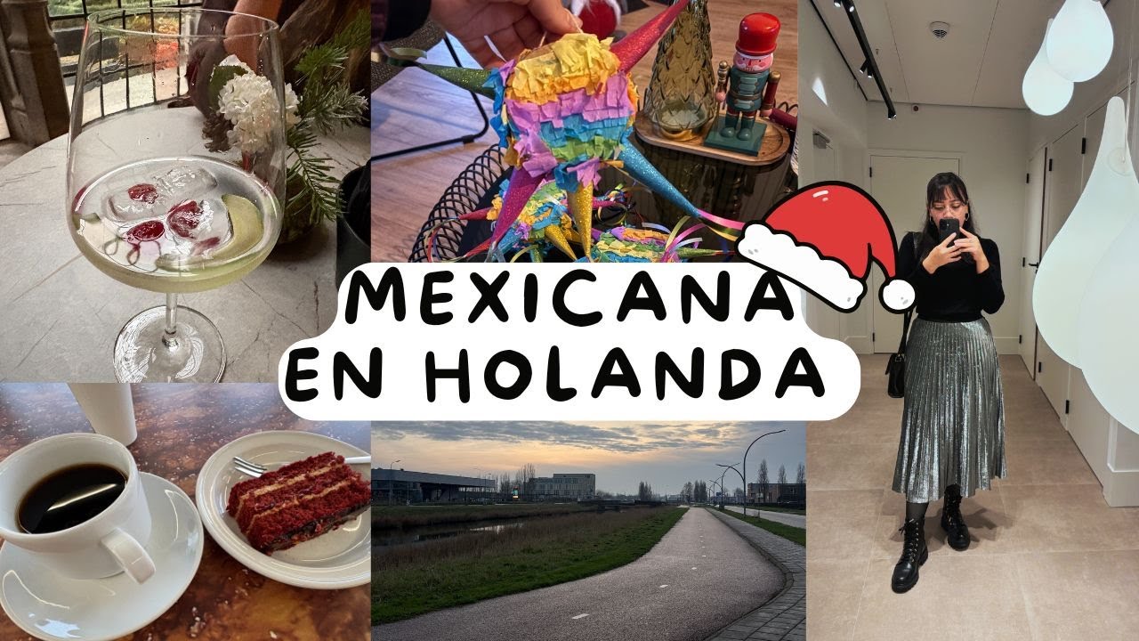 CENA NAVIDEÑA en el TRABAJO | AMARON las PIÑATAS 🪅 | COMPRAS para NAVIDAD | VLOG Mexicana en Holanda
