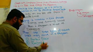 Problem Solving | Test and Debug the Program | Errors in a Program | Computer Science | Class 10th