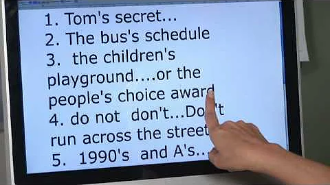 English Grammar & Punctuation : How to Use Apostrophes