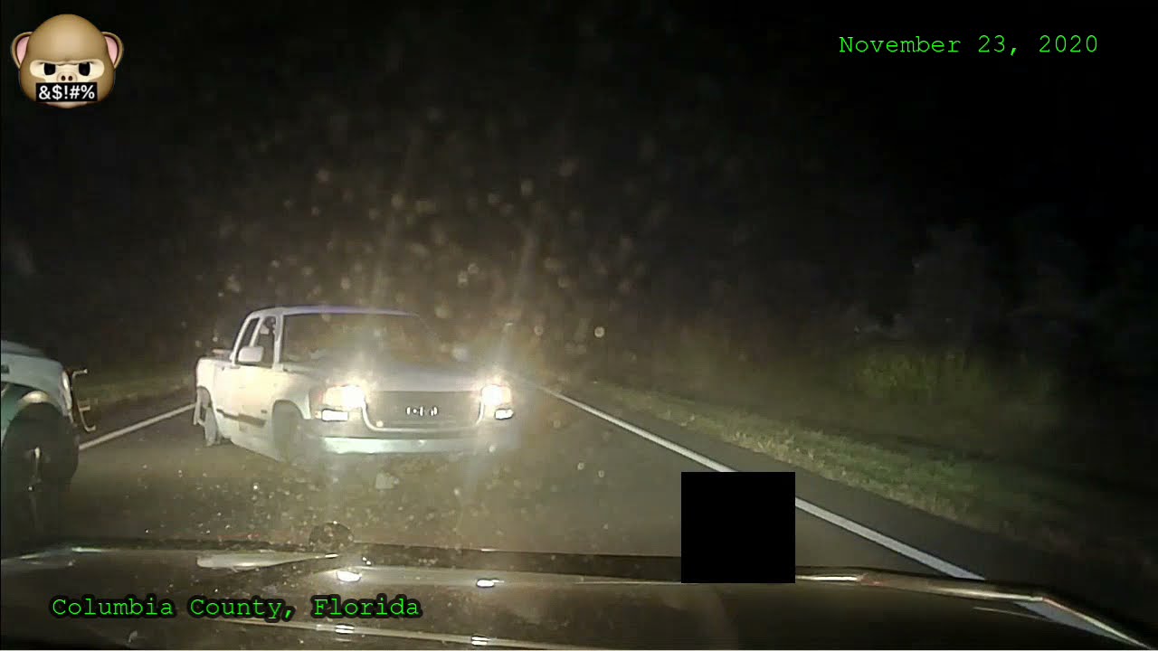 Wild Police Chase!!!  Columbia County, Florida - November 23, 2020