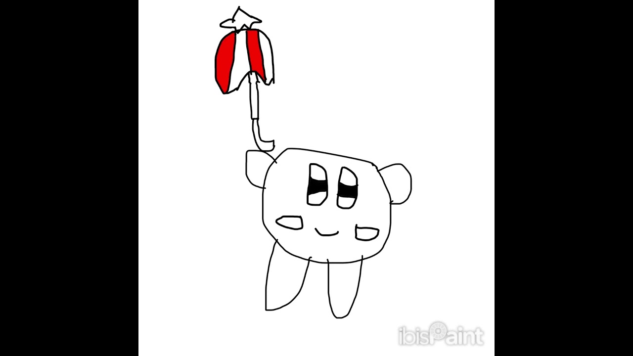 Parasol Kirby speedpaint