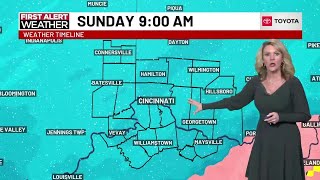 A deep freeze hits the Tri-State before snow