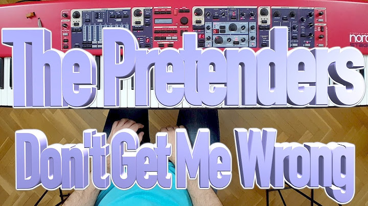 Don't Get Me Wrong Piano version - Piano performance video thumbnail