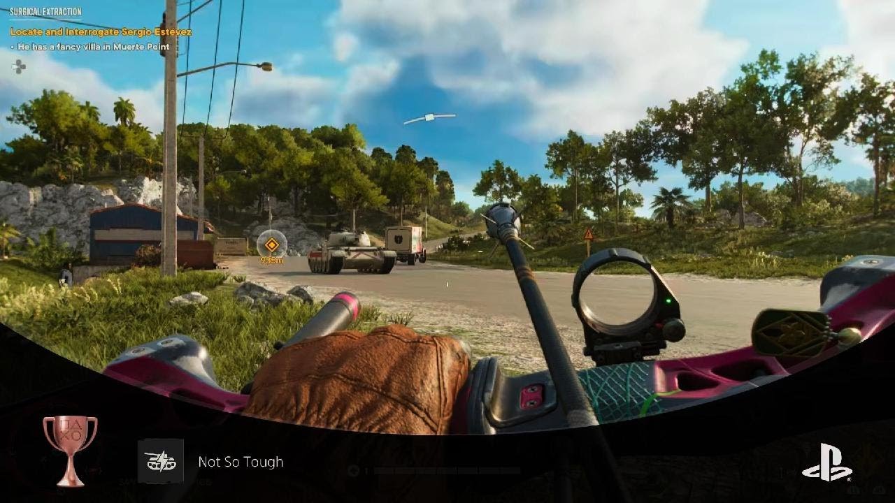 hijack tank trophy far cry 6 ps5