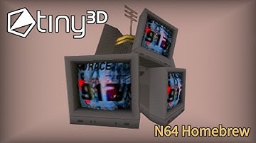 Tiny3D - Animations & Offscreen-Rendering [N64 Homebrew]