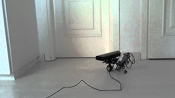 Kinect-driven NXT robot avoiding obstacle