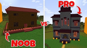 Aphmau Crew builds a HAUNTED HOUSE | NOOB vs PRO