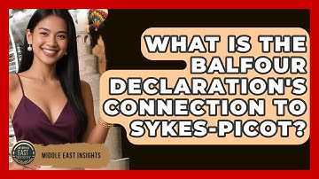 What Is The Balfour Declaration