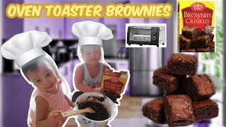OVEN TOASTER BROWNIES